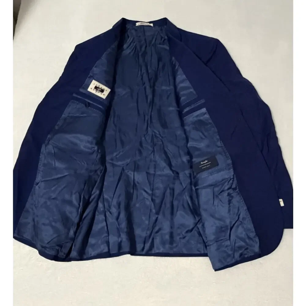 Joseph Abboud Mens Size 44 X-Long Blue Suit Coat Jacket Blazer New w Tags READ